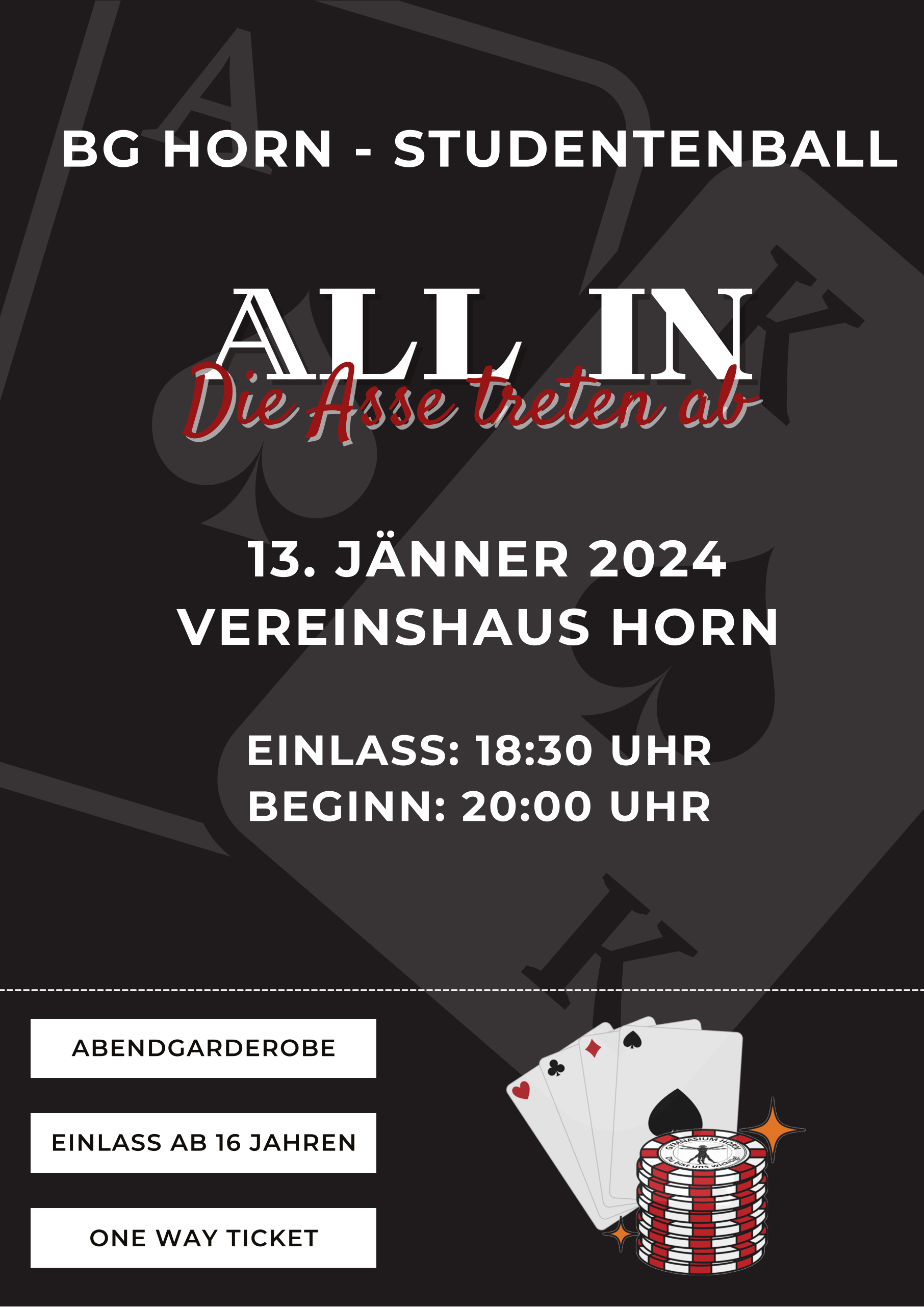 Studentenball Vereinshaus Horn